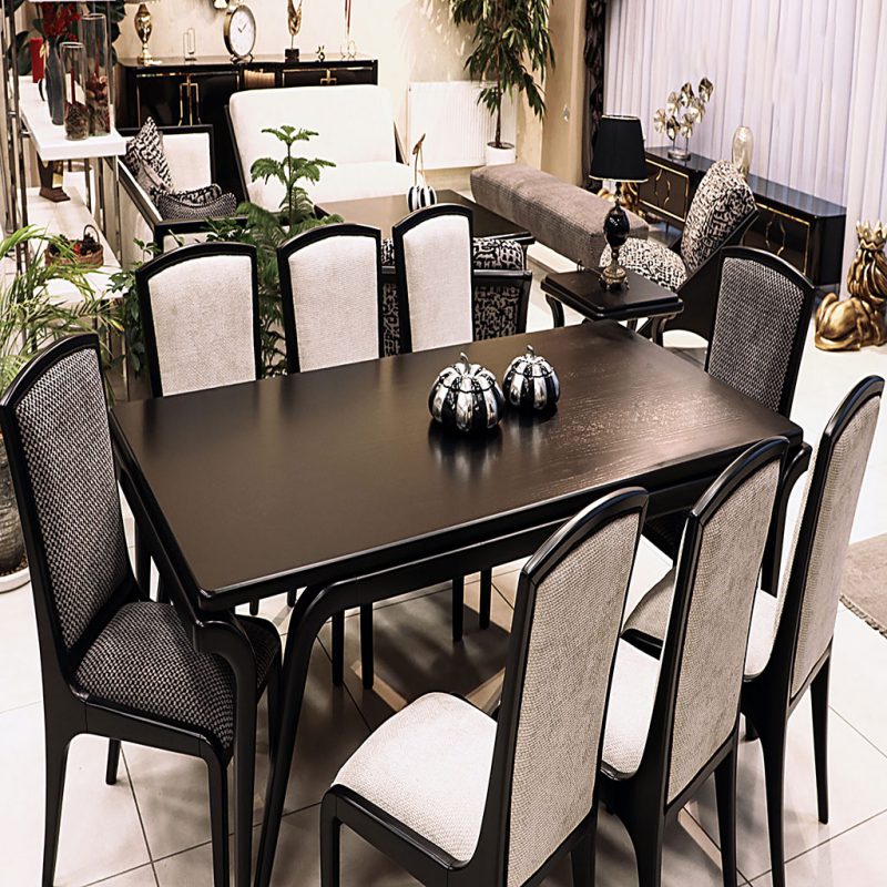 سرویس کامل مبلمان نئوکلاسیک مرسدس