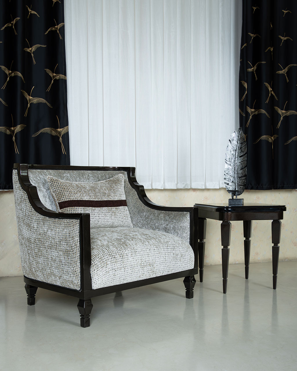 مبل نئوکلاسیک لونا Lona ۹ نفره: ترکیب لوکس، مینیمال و باشکوه - Image 3